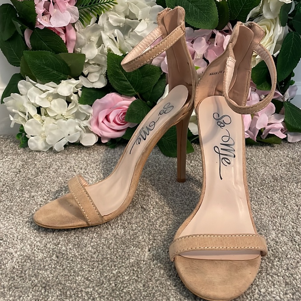 So Me Sexy Nude Stilettos
